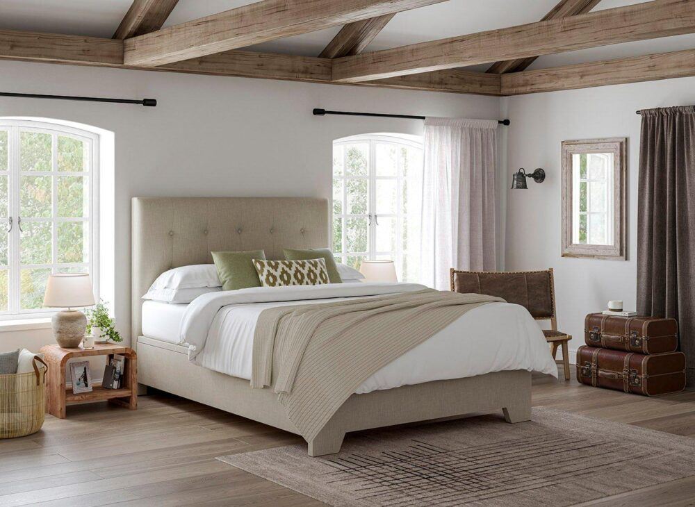 Neutral bed frame ideas