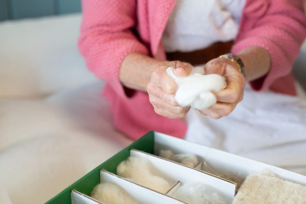 Sophie Conran natural mattress textiles